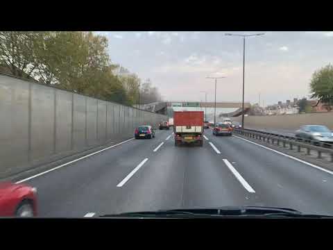 East Ham to cuffley time lapse