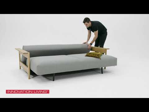 Malloy Wood Sofa Bed - How To Operate