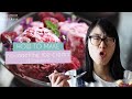 3 Ingredient Raspberry Ice Cream No Machine Required