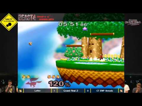 BEAST#4 -- Leffen vs CT EMP Armada -- Grand Final 2 SSBM