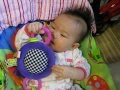 Abigail Eating Her Toy 12 29 2012