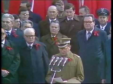 Migawki z przeszłości, 1 Maja – Stan wojenny  Jaruzelski na placu Grzybowskim 1982