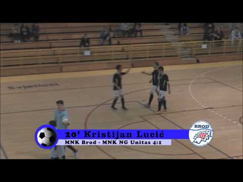 MNK Brod - MNK NG Unitas (juniori)  6:1 19/01/2015