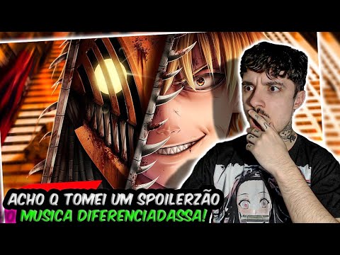 (PERAE, OQ???) REAGINDO ao Rap do Denji (Chainsaw Man) - O MALDITO DEM&Ocirc;NIO DA MOTOSSERRA | NERD HITS