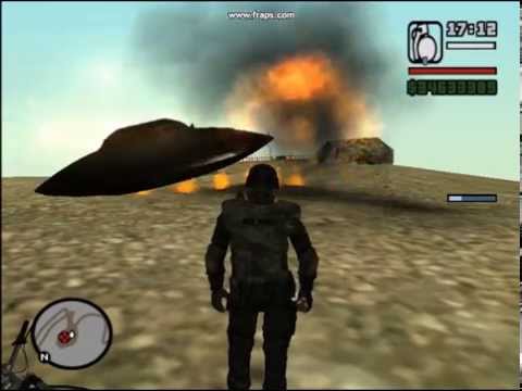 GTA HISTORIA I / CJ VS LOS ALIEN / EXTRATERRESTRES LOQUENDO