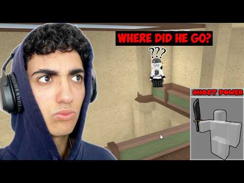 TROLLING People With GHOST In MM2! (Murder Mystery 2)