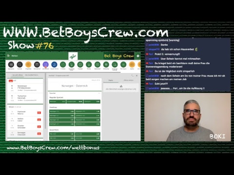 Bet Boys Crew - Bokis Sports Betting Show #76 mit Crazy Monday Wetten