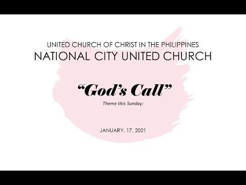 NCUC Home Church Worship | January 17, 2021