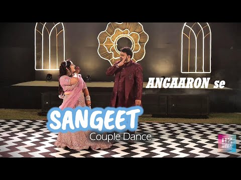 Sangeet Couple  Dance  | Angaaron | Pushpa 2 | O2 Dance Choreography