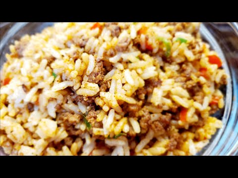 Easy Cajun Dirty Rice!! Popeye's Favorite!!! Copycat Recipe!It's So Good!!
