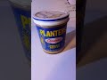 Vintage Planters Creamy Peanut Butter Glass Jar Unopened