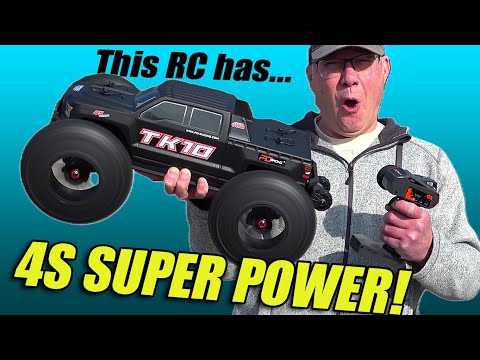 FAST Tough Affordable 4S RC Monster Truck - PD Racing TK10 Review + Test