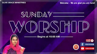 thumb for 🔴 Live  - Sunday Worship Service  | Olive Grace Ministries | Grace Gurajada | 17-12-2023