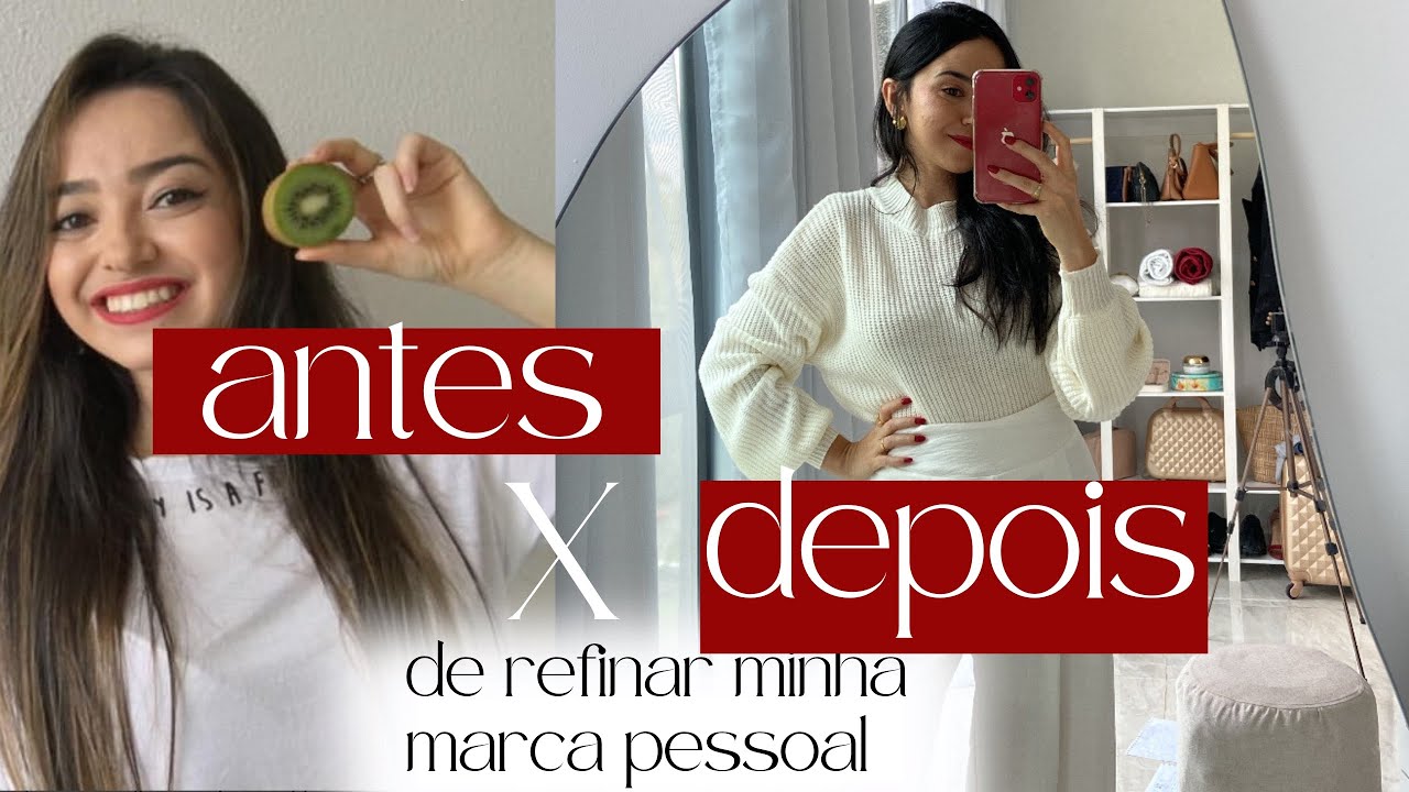 Antes X depois de refinar minha marca pessoal - SeletasClass #8