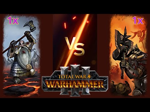 Can Longbeards (Great Weapons) Beat Black Orcs (Great Weapons) in Total War: Warhammer 3?