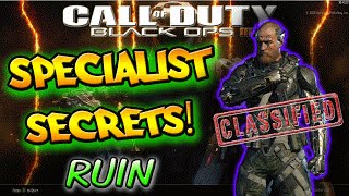 Specialist Secrets! - Classified Armor in Black Ops 3 - All Bio Transmissions (Ruin)