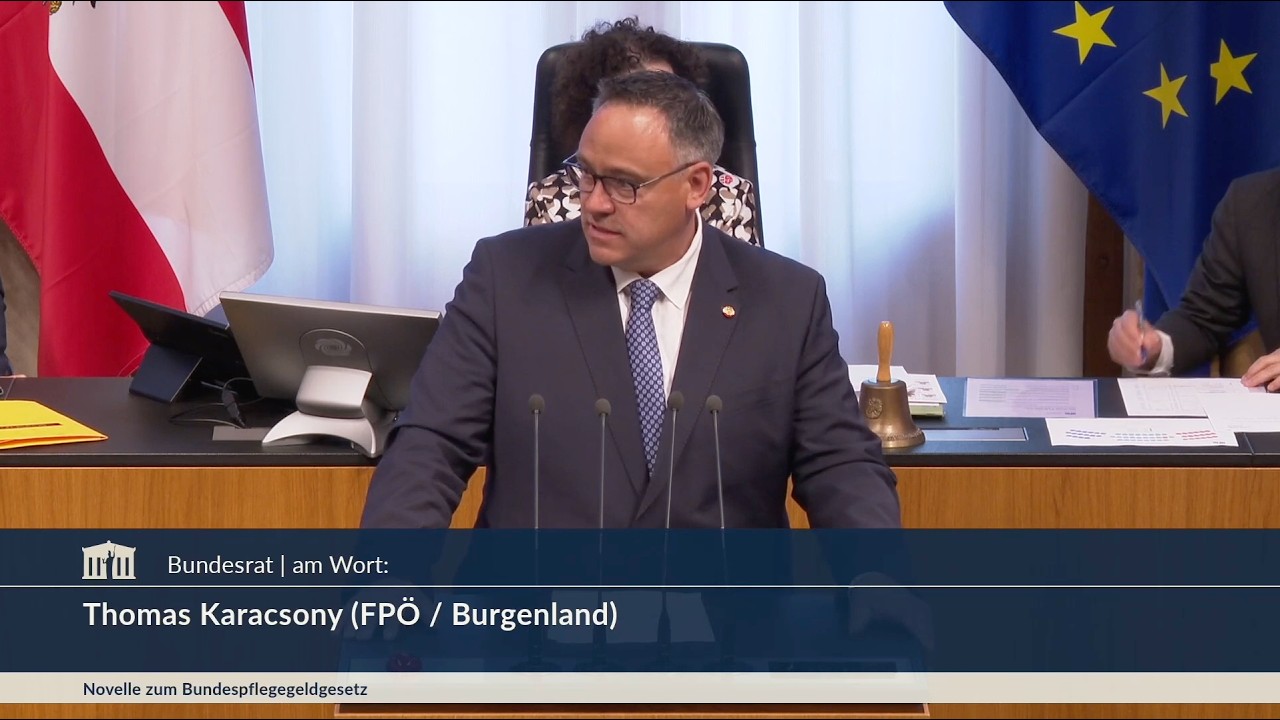 Thomas Karacsony - Bundespflegegeldgesetz - 7.5.2026