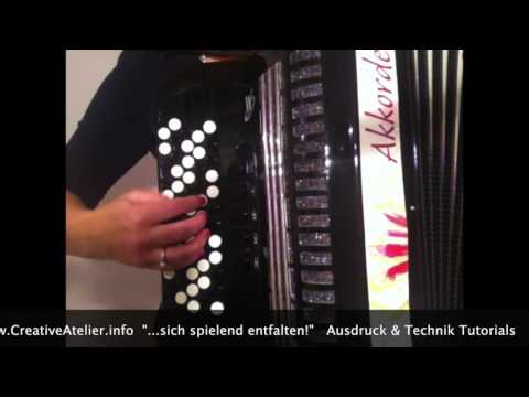 Knopf-Akkordeon Technik Tutorials - Arpeggios