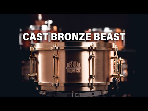 Unchokeable Cast Bronze - Offbeat Drum Co. | Snare Spotlight