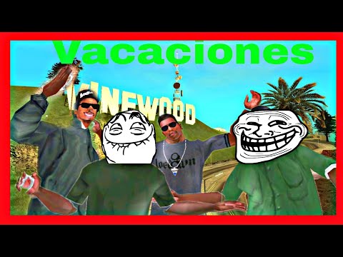 CJ y sus amigos se van de vacaciones 🌴😎 | GTA San Andreas Parte 1