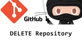 How to DELETE a GITHUB repository