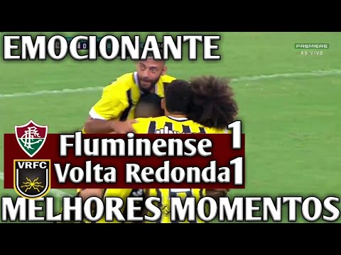 Fluminense 1 x 1 Volta Redonda - Gols & Melhores Momentos(HD) - Campeonato Carioca 2019