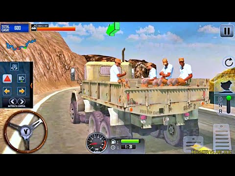 Off Road Cargo Truck Driver: Truck Simulator - Cargo Transport - Android Gameplay FHD