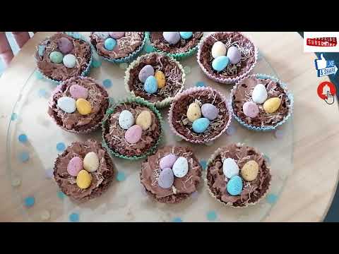 Best Chocolate Nest || Easter Special || Easter Nest with Chocolate Filling