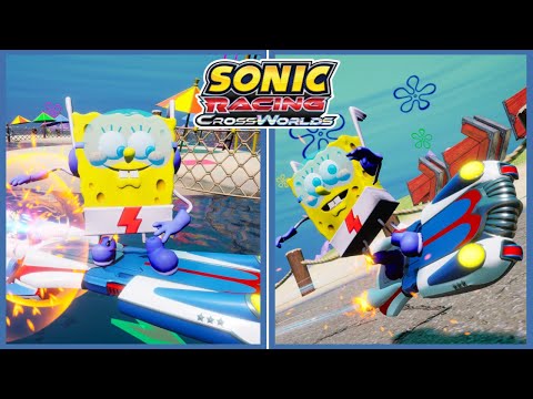 🪽 Who's Faster, Sonic or THE QUICKSTER? Sonic Racing: CrossWorlds 4K