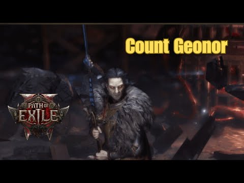 Count Geonor Boss Fight 4k 60fps No Commentary(Path of Exile 2)