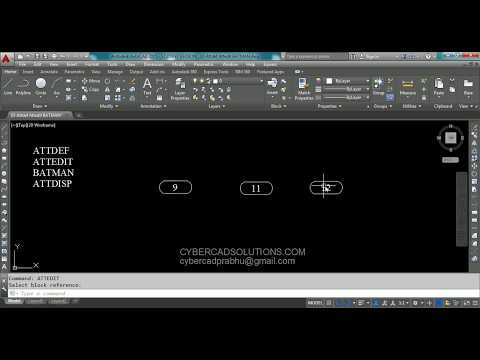How to Create an Attribute Block in AutoCAD
