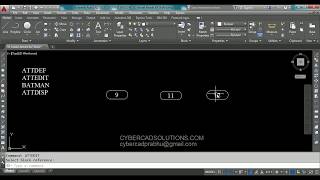 How to Create an Attribute Block in AutoCAD