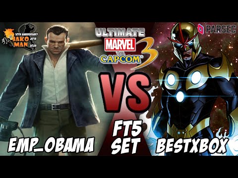 UMVC3 Parsec FT5 Set - EMP_Obama VS BestXbox
