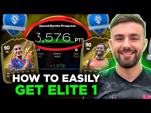 How To EASILY Get ELITE 1 in Squad Battles in FC 25