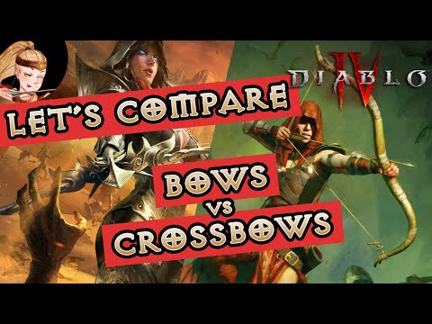 Let's Compare Bows and Crossbows for Rogues in Diablo 4!