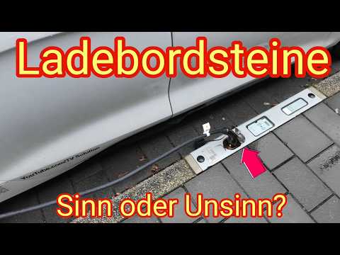 Ladebordsteine - Sinn oder Unsinn? Strom für E-Autos aus dem Bordstein