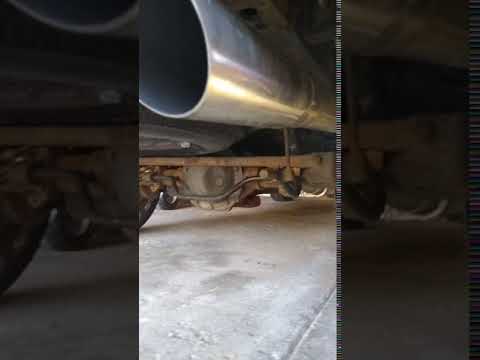 Dynomax 17513 Ultra Flo Welded Single System Exhaust / Muffler on a 2009 Jeep Liberty 3.7L sound
