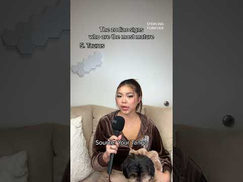 The most mature zodiac signs