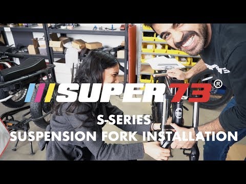 SUPER73 Tutorials: S-Series Suspension Fork Installation