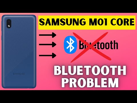 Samsung M01 Core Bluetooth Problem Solved || Bluetooth Pairing issue