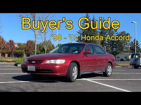 What to look out for when buying a 1998-2002 Honda Accord