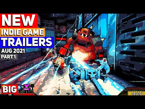 BEST NEW Indie Game Trailers: August 2021 | Part 1