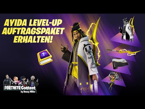 Item Shop | Ayida Level-Up Auftragspaket erhalten | Erstes Gameplay mit dem stylishen Charakter