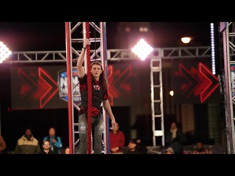 Kaden Lebsack at the Vegas Finals: Stage 4 - American Ninja Warrior 2021