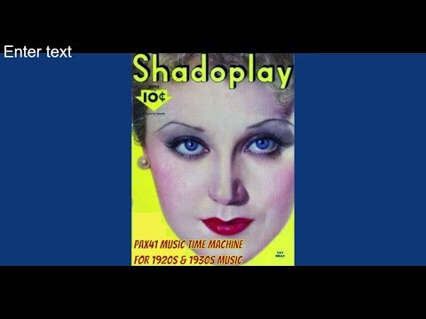 1930s Music 1932/1933 Of American Band Leader Isham Jones & His Orchestra  @Pax41