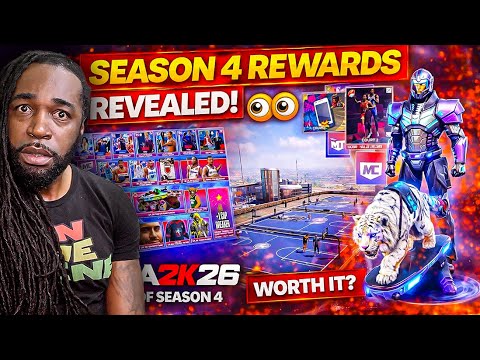 NBA 2K26 SEASON 4 REWARDS BREAKDOWN 🔥 | Best Rewards or Worse So Far?