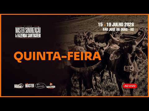 AO VIVO | 4º DUELO MASTER SONORIZAÇÃO E FAZENDA SANTIGUERI | SÃO JOSÉ DO OURO/RS