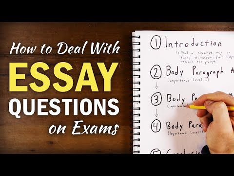 5 Rules for Answering ESSAY Questions on Exams