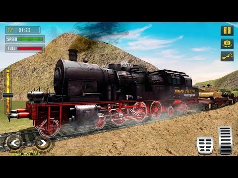 US Army Cargo Train - Multi-Vehicle Transport - Android Gameplay 2019