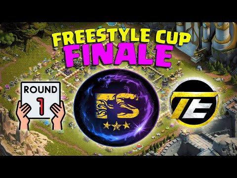 FREESTYLE CUP FINALE - First Round vs. Titan eSports - Hard MODE | Clash of Clans